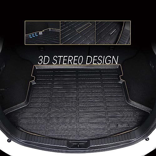 KELCSEECS Floor Mats & Cargo Liner for 2012 2013 2014 2015 2016 2017 Chevrolet Chevy Equinox & GMC Terrain/Terrain Denali All Weather Car Mats Cargo Mat Floor Liners Trunk Mat Trunk Liner Accessories - Image 2