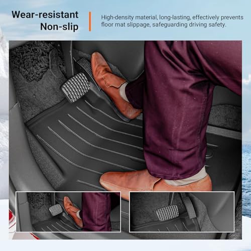 powoq AWD Floor Mats Cargo Mat Compatible with 2021-2026 Chevy Trailblazer - Image 4