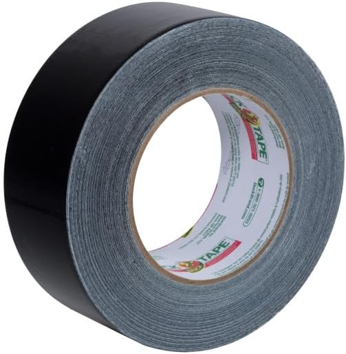 Duck Brand Max Strength Duct Tape, Black, 4 Rolls, 1.88 Inch x 35 Yards Each, 240867 - Image 2