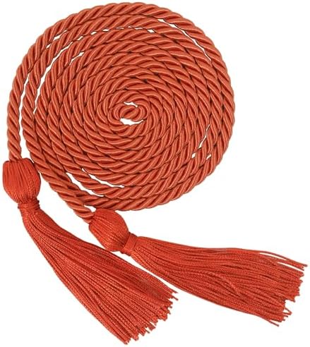 GraduationMall Graduation Honor Cord 68" Dark Orange by GraduationMall%C2%AE
