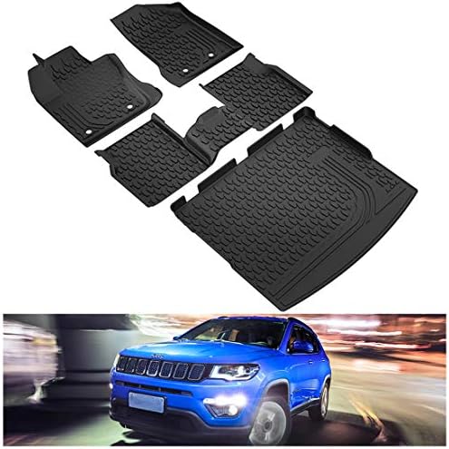 Kiwi Master Floor Mats & Cargo Mat for 2017-2026 Jeep Compass by KIWIMASTER