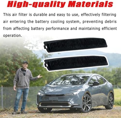 G92DH-47080 2Pcs Engine Cabin Air Filter for TOYOTA PRIUS PRIME 2017-2021 - Image 4