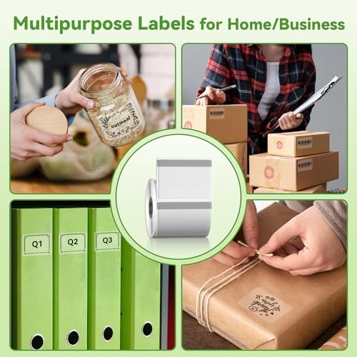 Phomemo Transparent Thermal Labels, Use for M110/M100/M220/M108, 230PCS - Image 7