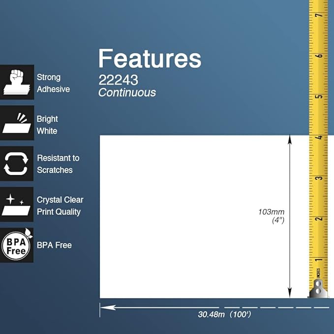BETCKEY - Continuous Length Shipping Labels Replacement - Image 2