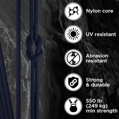 Paracord Rope 550 lb 4mm – Parachute Cord – Utility Camping Rope - Image 3