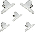 HAHIYO 5.7inch Silver Bulldog Clips Metal File Hinge Binder Clamps Save Space by HAHIYO