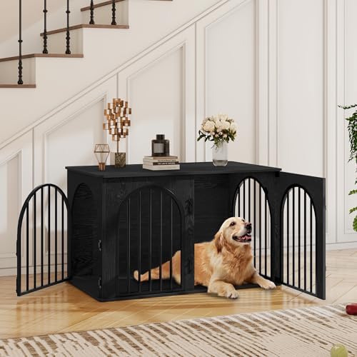 Hzuaneri 39.4'' Dog Crate Furniture,Dog Kennel Indoor for Medium/Large Dogs - Image 3