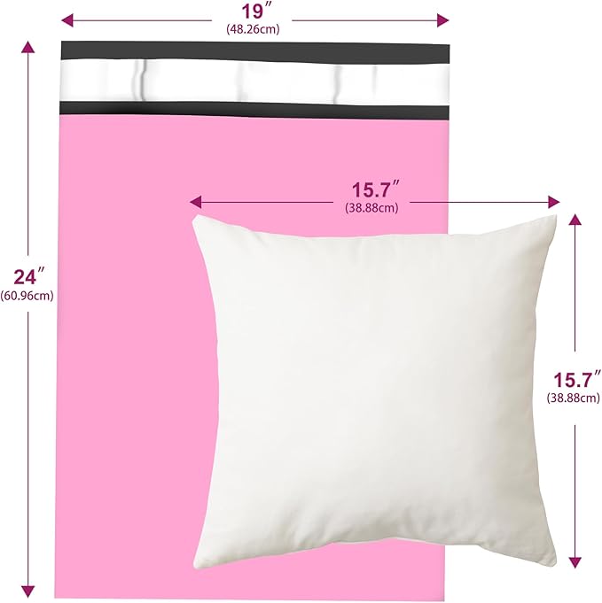 Large Poly Mailers 19x24 Inch 100 Pack, Shipping Bags - Image 2
