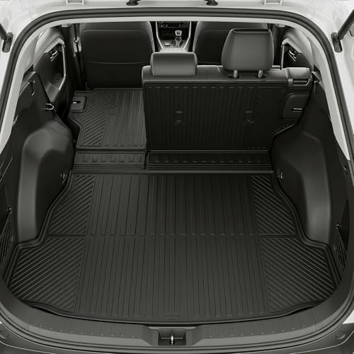 AUXKO Floor Mats Cargo Mat with Backrest Mat for 2026 Toyota RAV4 Hybrid - Image 7