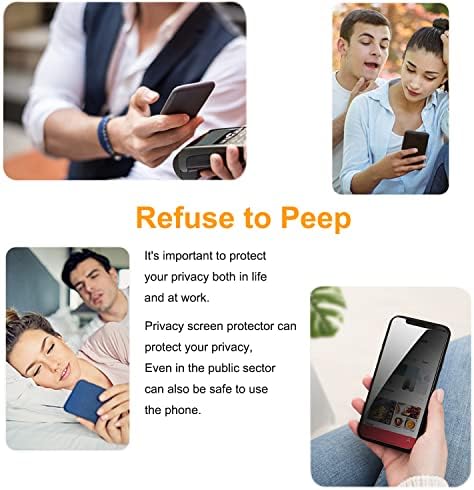 PEHAEL for iPhone 17e/16e/14/13/13 Pro Privacy Screen Protector - Image 6
