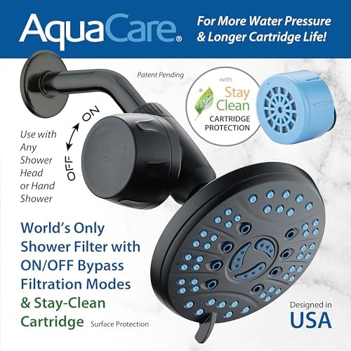 AquaCare Universal Premium American KDF Shower Filter w/Hygienic Cartridge - Image 3