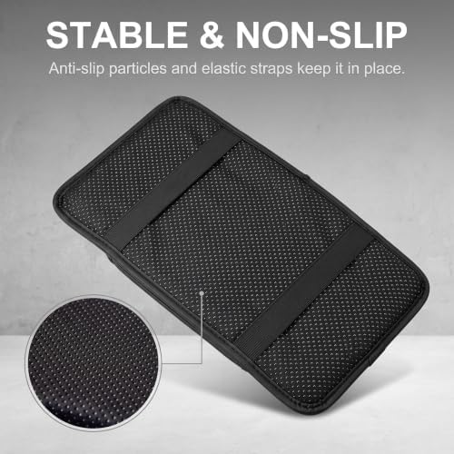 Center Console Cover, Car Armrest Pad 12.6"x7.9" with Storage Bags - Image 6