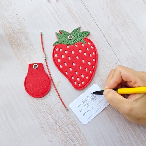 Luggage Tags for Suitcases, Faux Leather Cute Travel Suitcases Tag - Image 5
