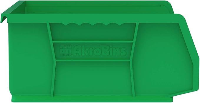 Akro-Mils 30255 AkroBins Plastic Storage Bins, Space-Saving Stackable Bins - Image 2