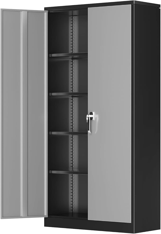 Greenvelly Metal Storage Cabinet, Steel Cabinets by Greenvelly