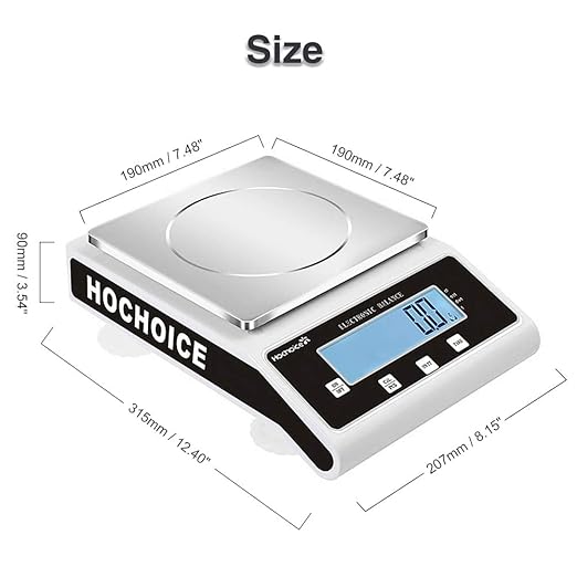 Accuracy:0.1g 15kg Laboratory Digital Analytical Balance High-Precision - Image 2