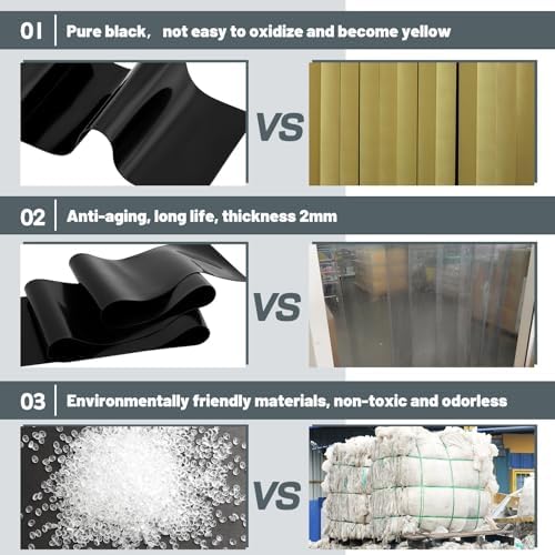 Juexica 48 X 84 Inch Black Freezer Door Curtain Plastic Strips - Image 5