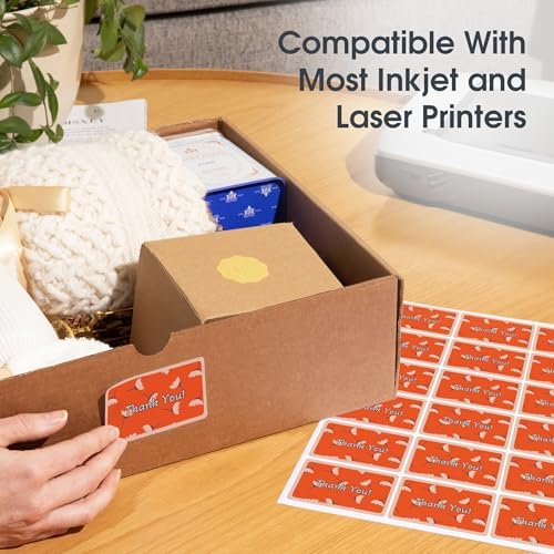 4" X 3" Matte White Printable Mailing Labels (250 Sheets, 1500 Stickers) - Image 6