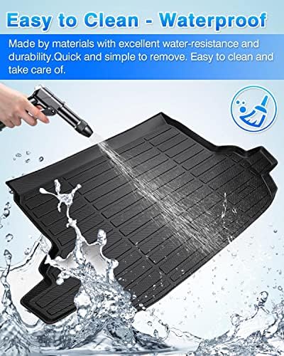 Cartist Cargo Liner Compatible with 2014-2018 Subaru Forester, All Weather Rear Trunk Mat for Forester Accessories Heavy Duty Waterproof - Image 3