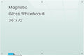 Glass Magnetic White Board by Gooderboard