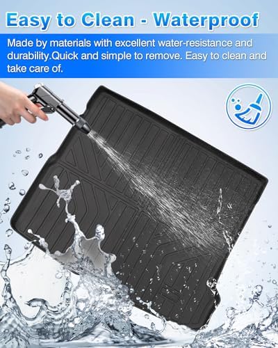 Cartist Cargo Liner Compatible with Mercedes-Benz GLC Class 2023 2024 2025 2026 All Models Accessories GLC 300 /GLC43 AMG Cargo Mat Trunk Mat All Weather Heavy Duty - Image 4