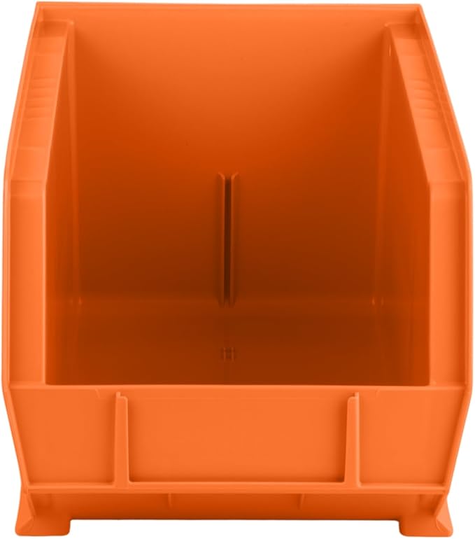 Hudson Exchange 15" x 8" x 7" Plastic Stackable Storage Bin and Hanging - Image 3