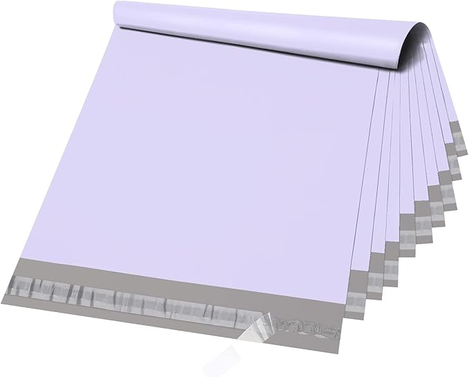 Metronic Large Poly Mailers 14.5x19 50PC, Waterproof Shipping Bags by METRONIC