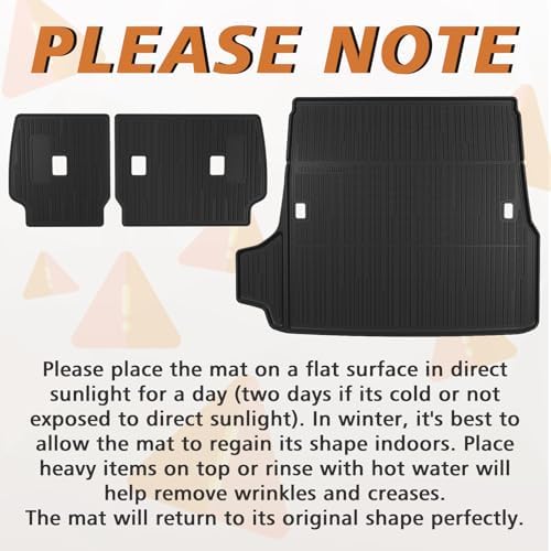TripleAliners Trunk &Seatback Mat for 2025 2026 4Runner, 5-Seat, Non-Hybrid - Image 2