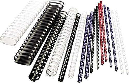 GBC CombBind Binding Combs, 16 mm, 145 Sheet Capacity, A4, 21 Ring, Black, Pack of 100, 4028600 - Image 2