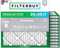 Filterbuy 20x20x1 Air Filter MERV 8 Dust & Allergy Defense (12-Pack) by Filterbuy