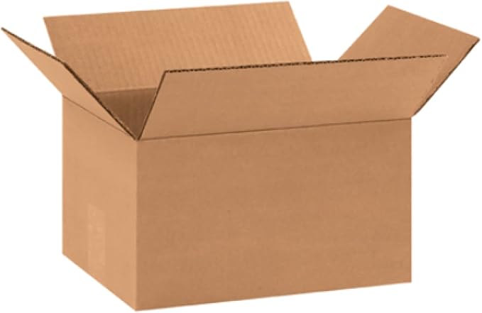 Secure Seal - 11x8x6 Pack of 100 Corrugated Cardboard Packing Shipping Mailing by Secure+Seal