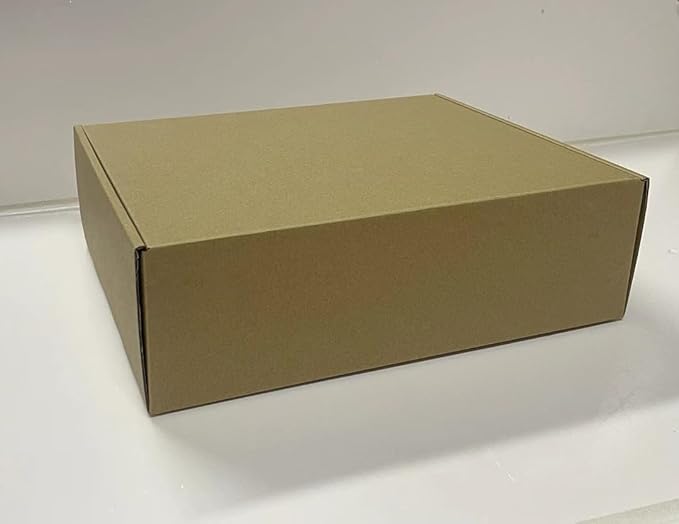 13x10x4 Inch Set of 18 Pack Brown Corrugated Shipping Boxs - Image 3