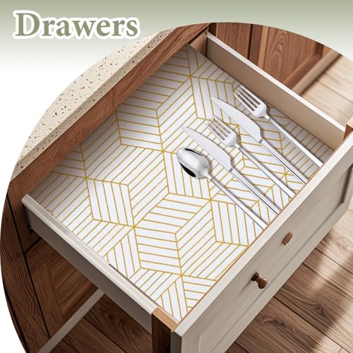 Shelf Liners for Kitchen Cabinets 35.4in x 20FT Non Adhesive Cabinet Liner - Image 3