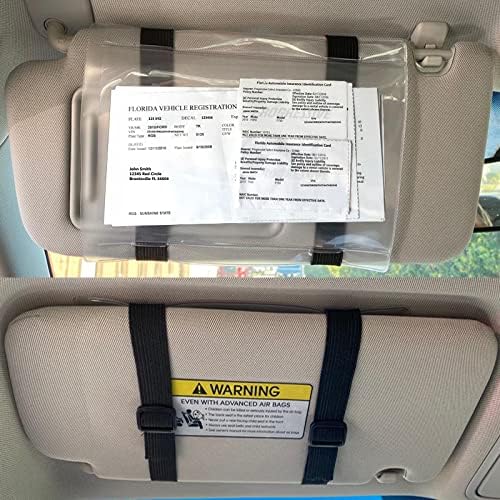 Car Registration and Insurance Holder Visor by StuartPromotionalProducts