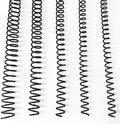 Binditek Plastic Spiral Binding Coils, Multi Size 3:1 Pitch, Black 60 Pack by Binditek
