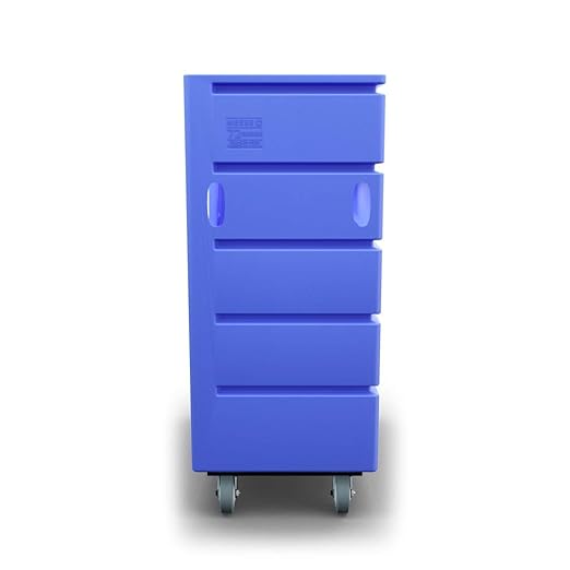 Meese 72P Bulk-Trux Commercial Laundry Linen Truck Cart | Polyethylene | 38 - Image 3