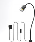 Led Magnetic Work Light 400mm Flexible Gooseneck lamp 500 Lumens 120 Volt by SSHUNCANDA
