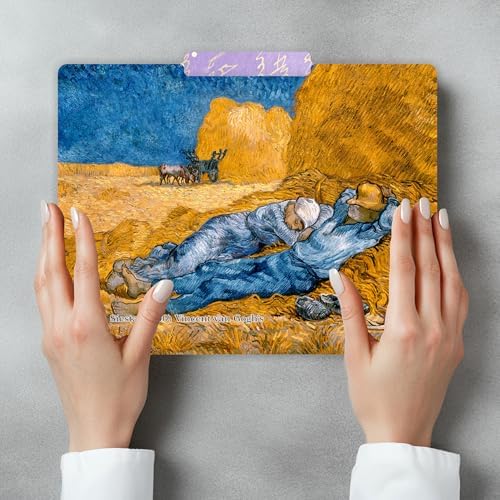 PARTH IMPEX 12 Pack Vincent Van Gogh Decorative File Folders, Letter Size - Image 6