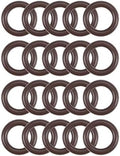 uxcell Fluorine Rubber O-Rings 8.5mm OD 5.5mm ID 1.5mm Width, Metric FKM Sealing Gasket, Pack of 20 by uxcell