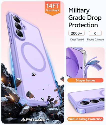 FNTCASE for Samsung Galaxy S26 Case, Fit for Magsafe, with Screen Protector - Image 5