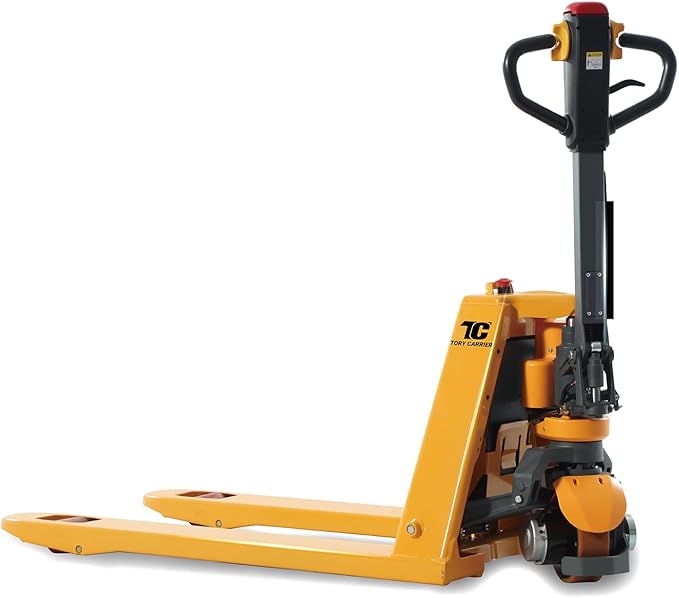 Tory Carrier Electric Pallet Jack Truck, 3300lbs Capacity Motorized Pallet Lift by TTORYCARRIER