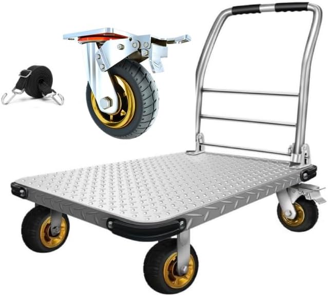 Folding Platform cart Dolly cart Push Cart Dolly Moving Platform by LIBEROLL