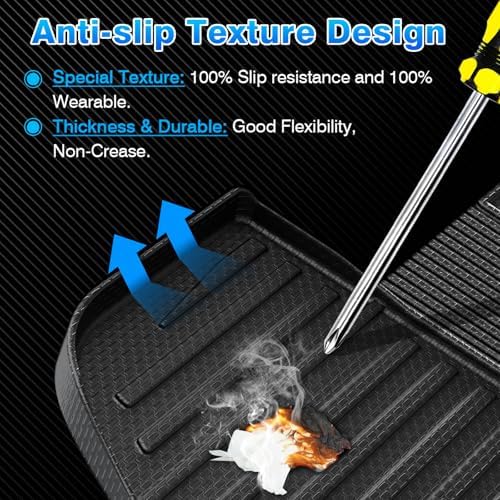Cartist Trunk Mat Fits for 2026 Hyundai Palisade Gas Cargo Liner, TPE All Weather Cargo Mat for Palisade Accessories (with Backrest Mat) - Image 4