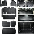 Floor Mats Set for Chrysler Pacifica/Voyager 2017-2027 (Only Gas) by WAYIDSS