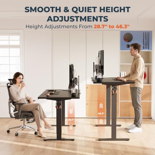 48x 24''One-piece Standing Desk Adjustable for Home Office - Image 4