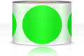 500 PCS Dot Sticker Tape 2" Inch Round Color Coding Labels Removable Writable by EVQ