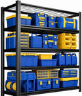 Wire Garage Shelving, 36" W×16" D×72" H Metal Storage Shelf, 2-in-1 5-Tier Adjustable 2500 lbs Heavy Duty Shelves Unit, Upgraded Reinforced Double-Layer Columns for Garage Basement Kitchen by Notmise