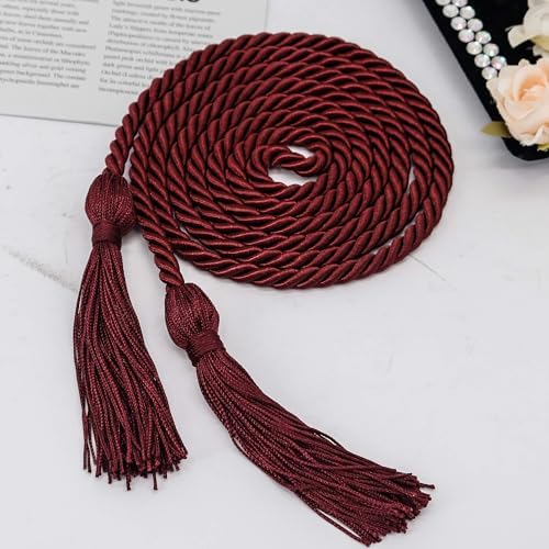 GraduationMall Graduation Honor Cord 68" Maroon - Image 2