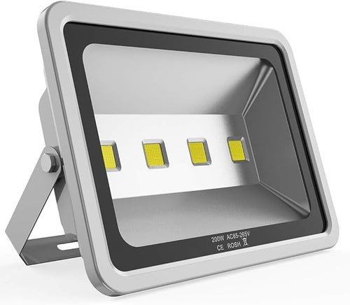 200W LED Flood Lights Outdoor, 20000LM Super Bright Security Light Fixture by SOUTHLEVY