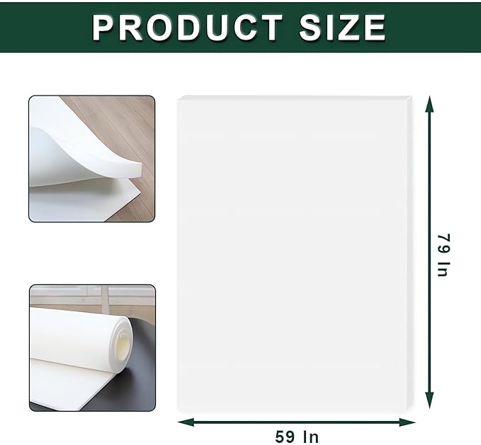 59x79x0.8 Inches High Density Craft Foam Sheets, Suitable - Image 2
